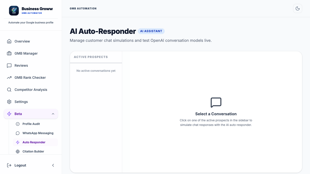AI Auto Review Reply live demo